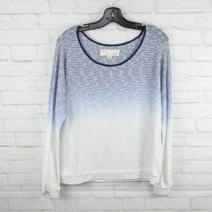 $10 Deal! Vintage Havana - white/blue sweater